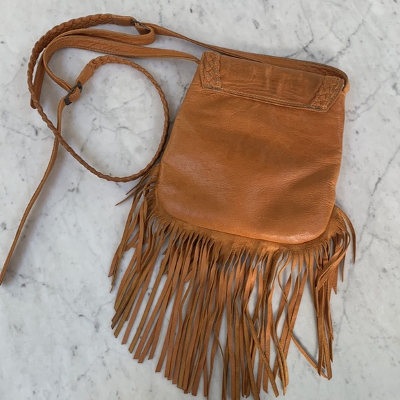 BALI ELF Leather Fringe Crossbody Bag - Picture 5 of 13